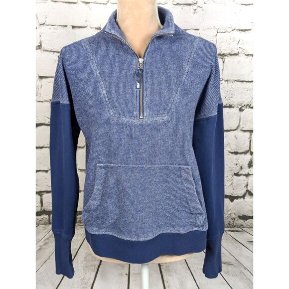 VINEYARD VINES 1/4 Zip Pullover Kangaroo Pocket Preppy Nautical Size Small - Picture 3 of 5